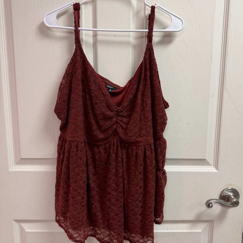 Torrid Orange Top